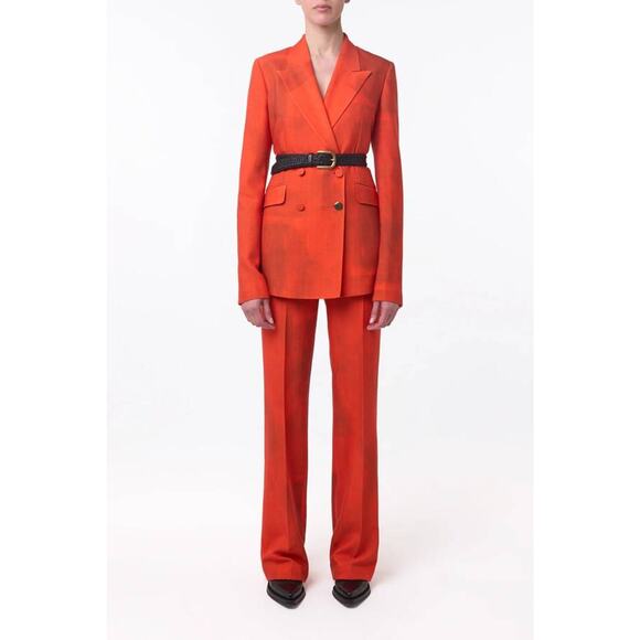 Gabriela Hearst Vesta Flared Pants in Spice 36 US XS - Picture 1 of 3